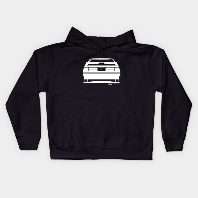 Fox Body Ford Mustang GT Kids Hoodie by LYM Clothing